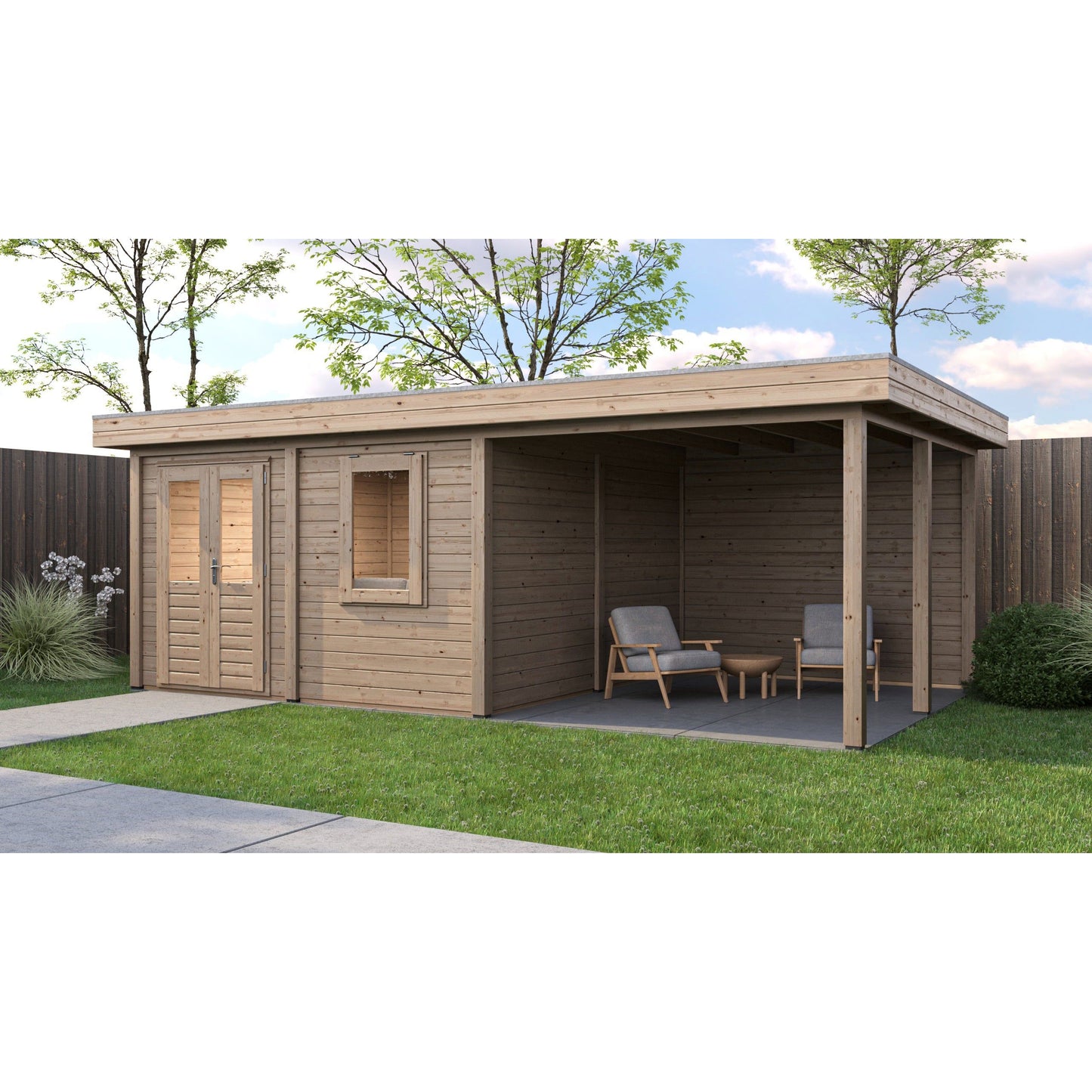 Lugarde Norwich Summerhouse 688x388cm