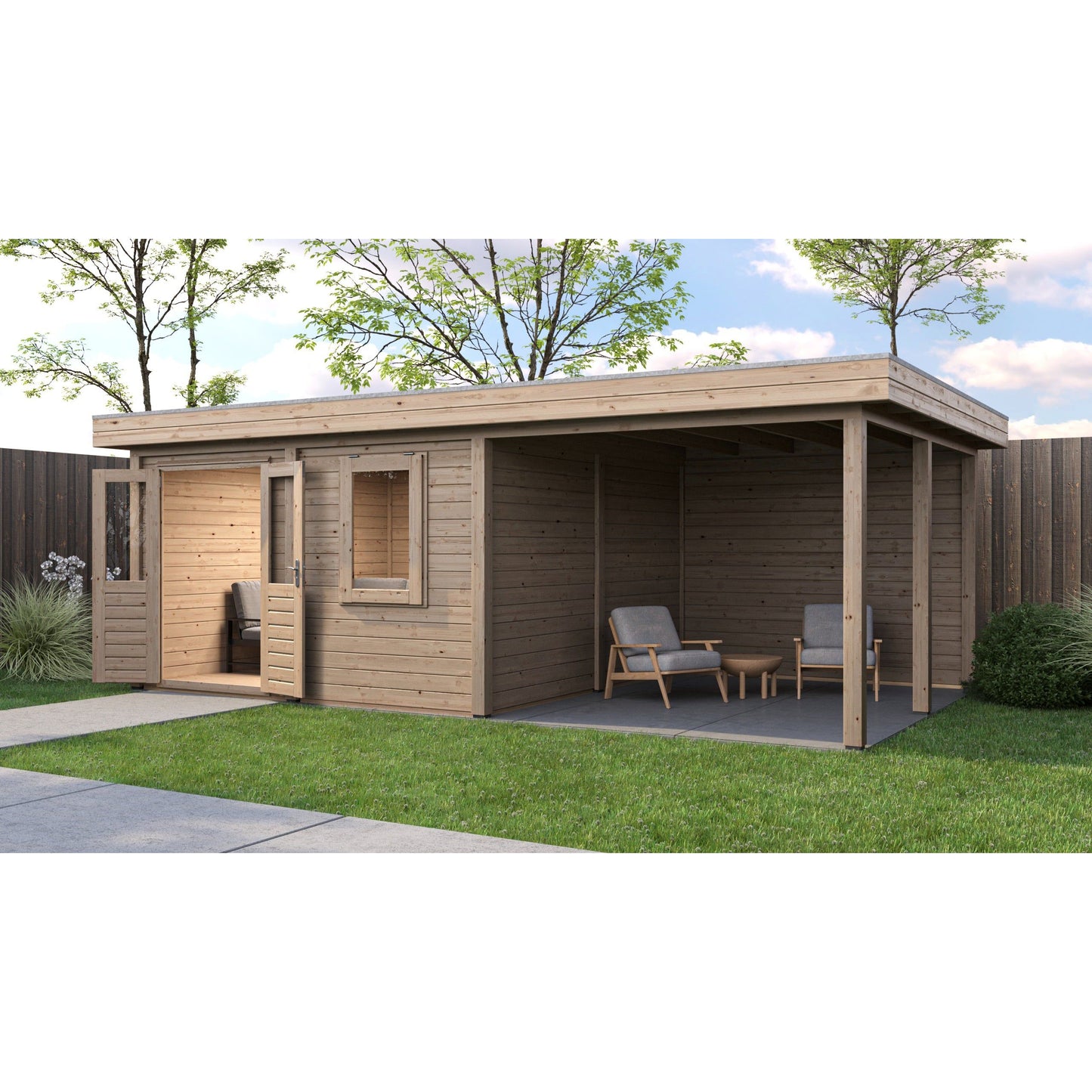 Lugarde Norwich Summerhouse 688x388cm