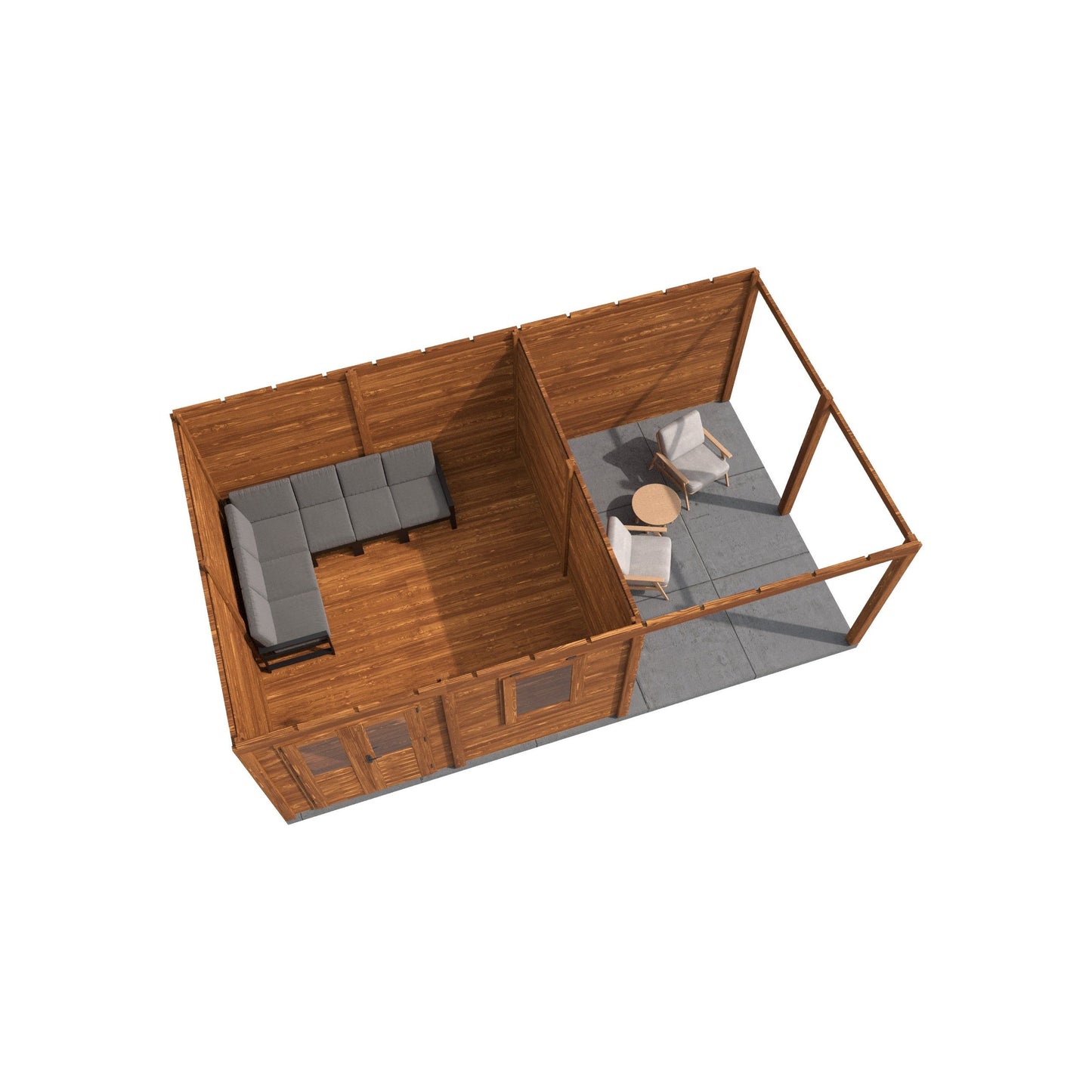 Lugarde Norwich Summerhouse 688x388cm