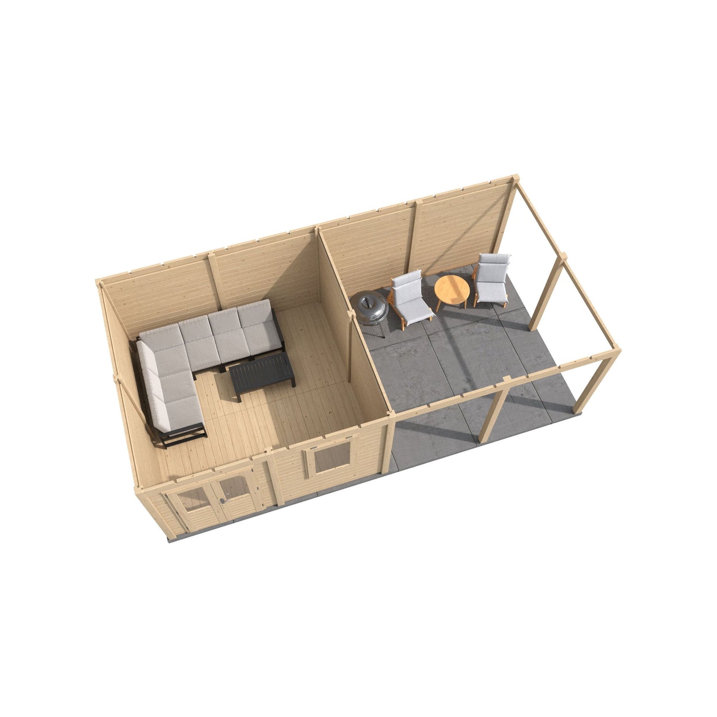 Lugarde Leeds Summerhouse 788x388cm