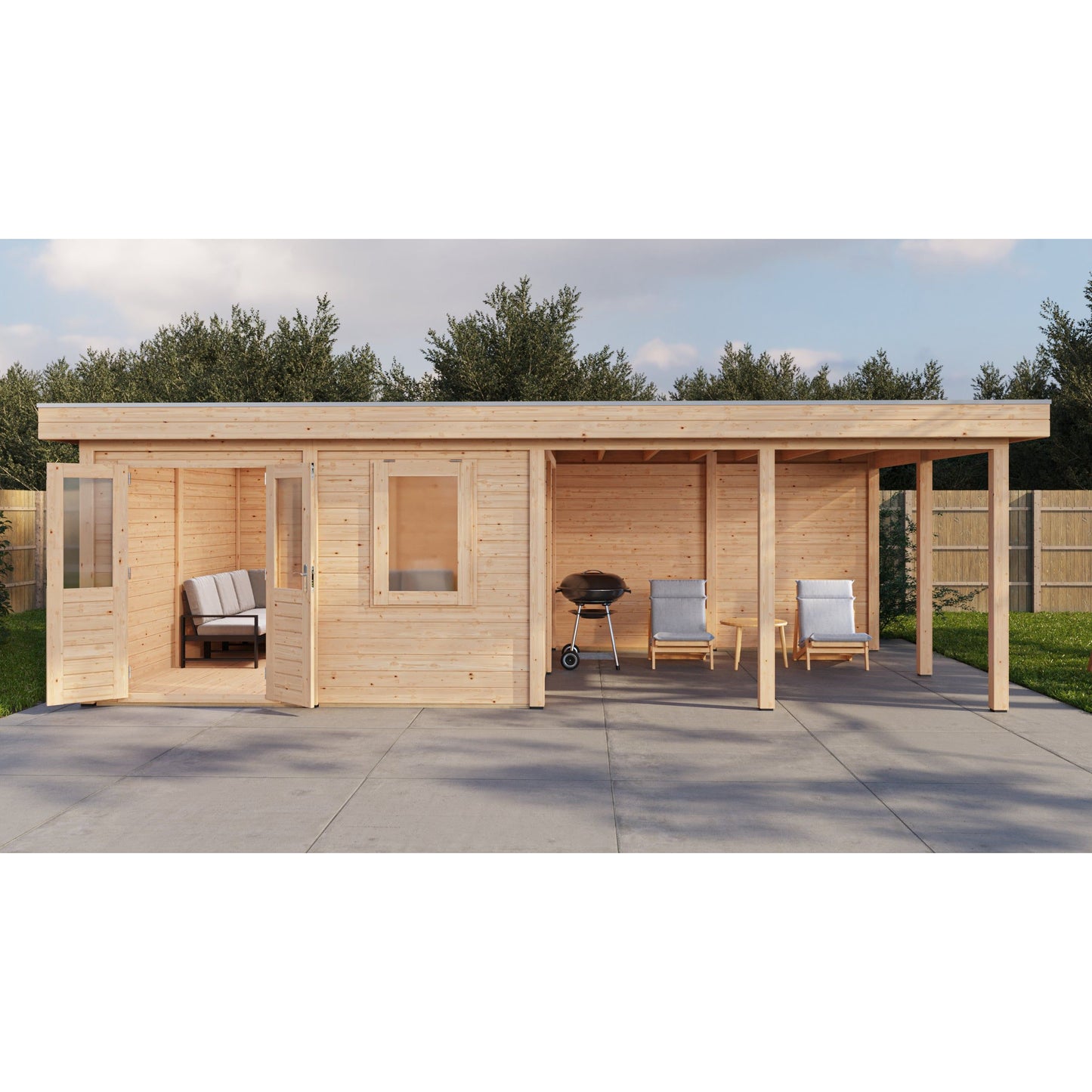 Lugarde Leeds Summerhouse 788x388cm
