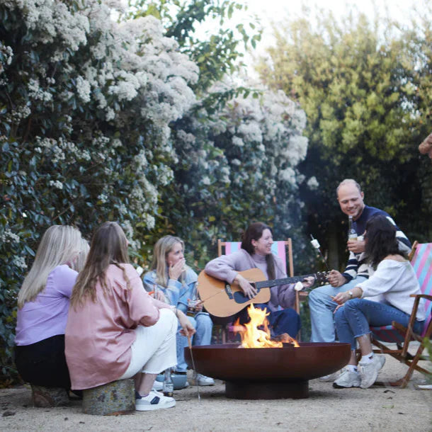 Barbecook Jack Corten Steel Fire Pit 75cm