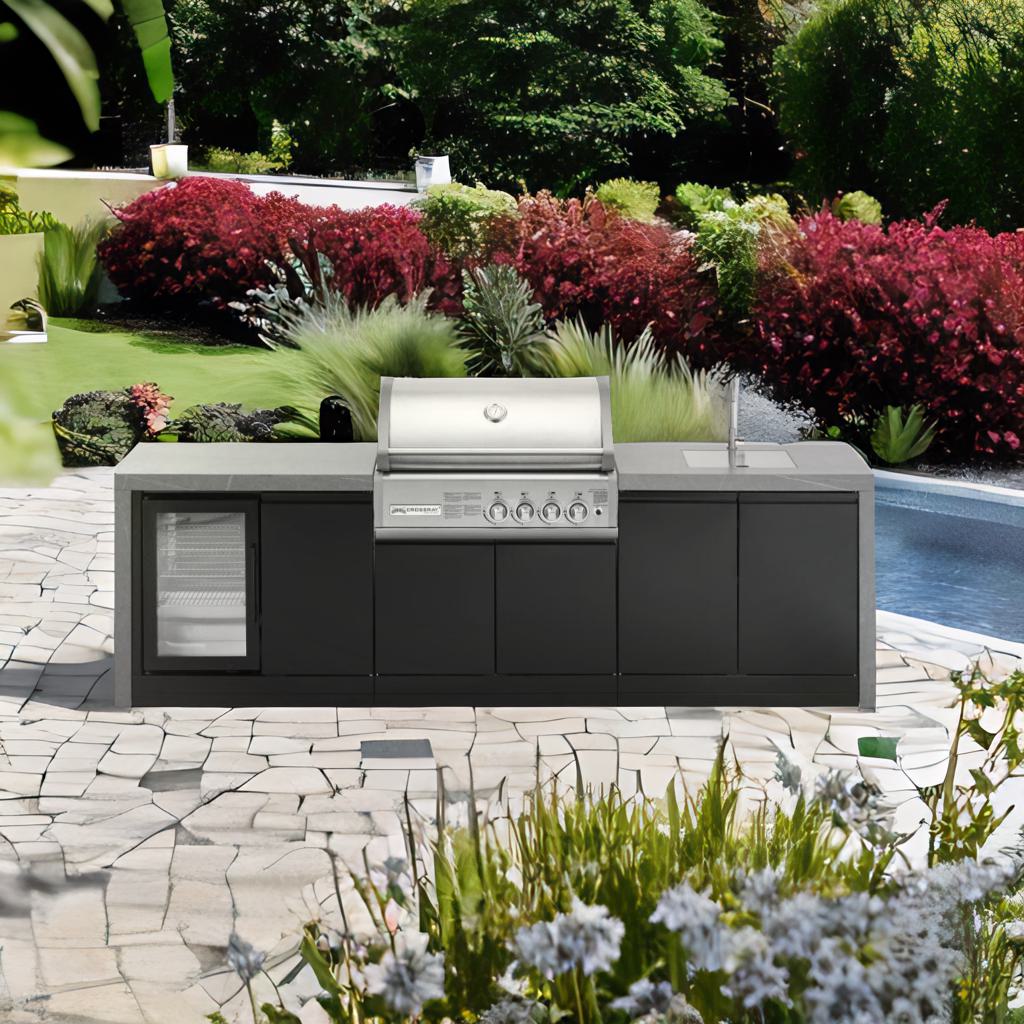 GrandPro 272 Crossray Grill 4B Outdoor Kitchen
