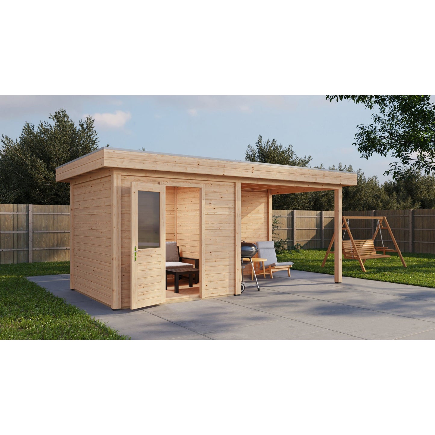 Lugarde Birmingham Summerhouse 588x250cm