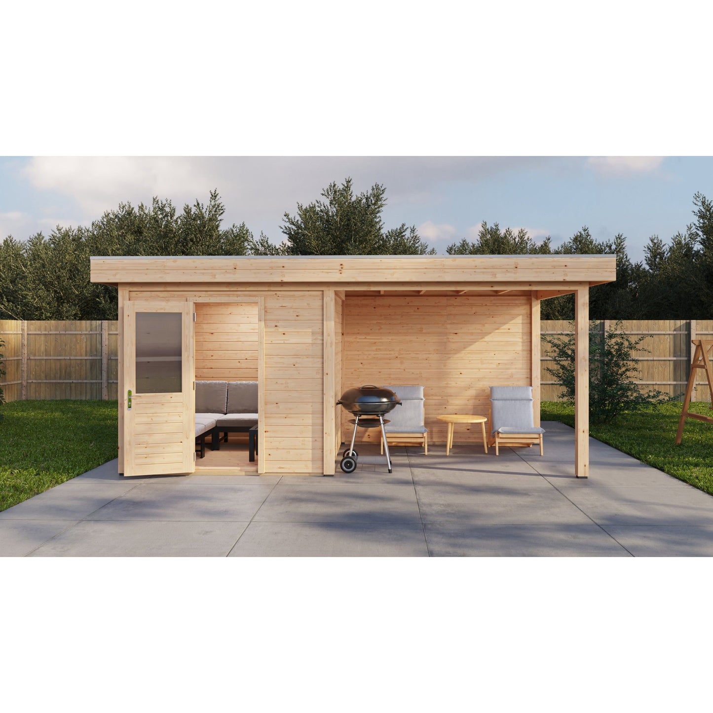 Lugarde Birmingham Summerhouse 588x250cm
