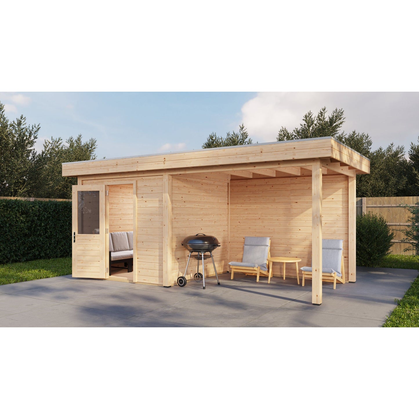 Lugarde Birmingham Summerhouse 588x250cm