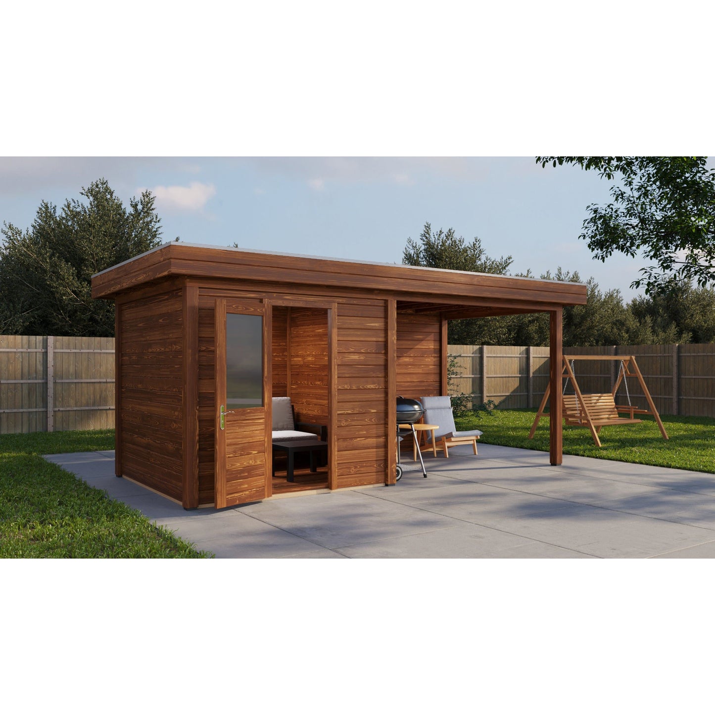 Lugarde Birmingham Summerhouse 588x250cm