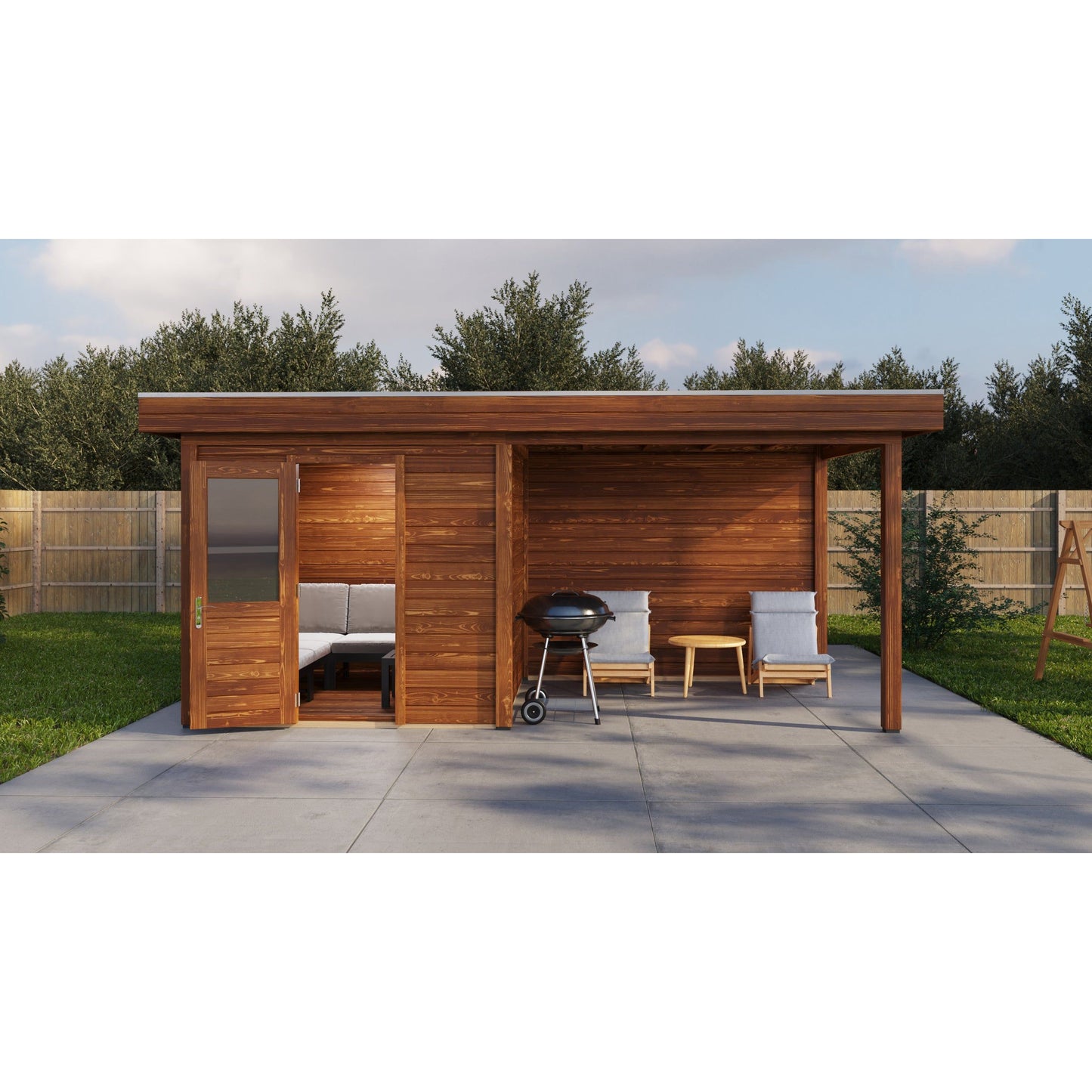 Lugarde Birmingham Summerhouse 588x250cm
