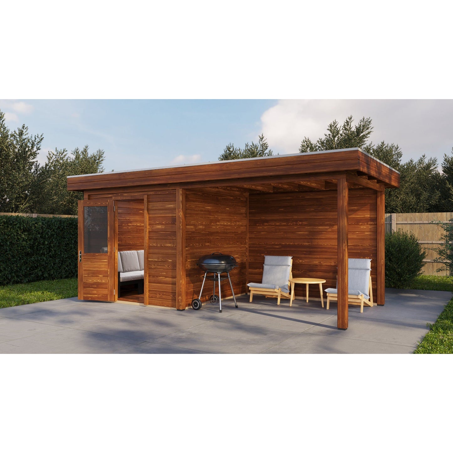 Lugarde Birmingham Summerhouse 588x250cm