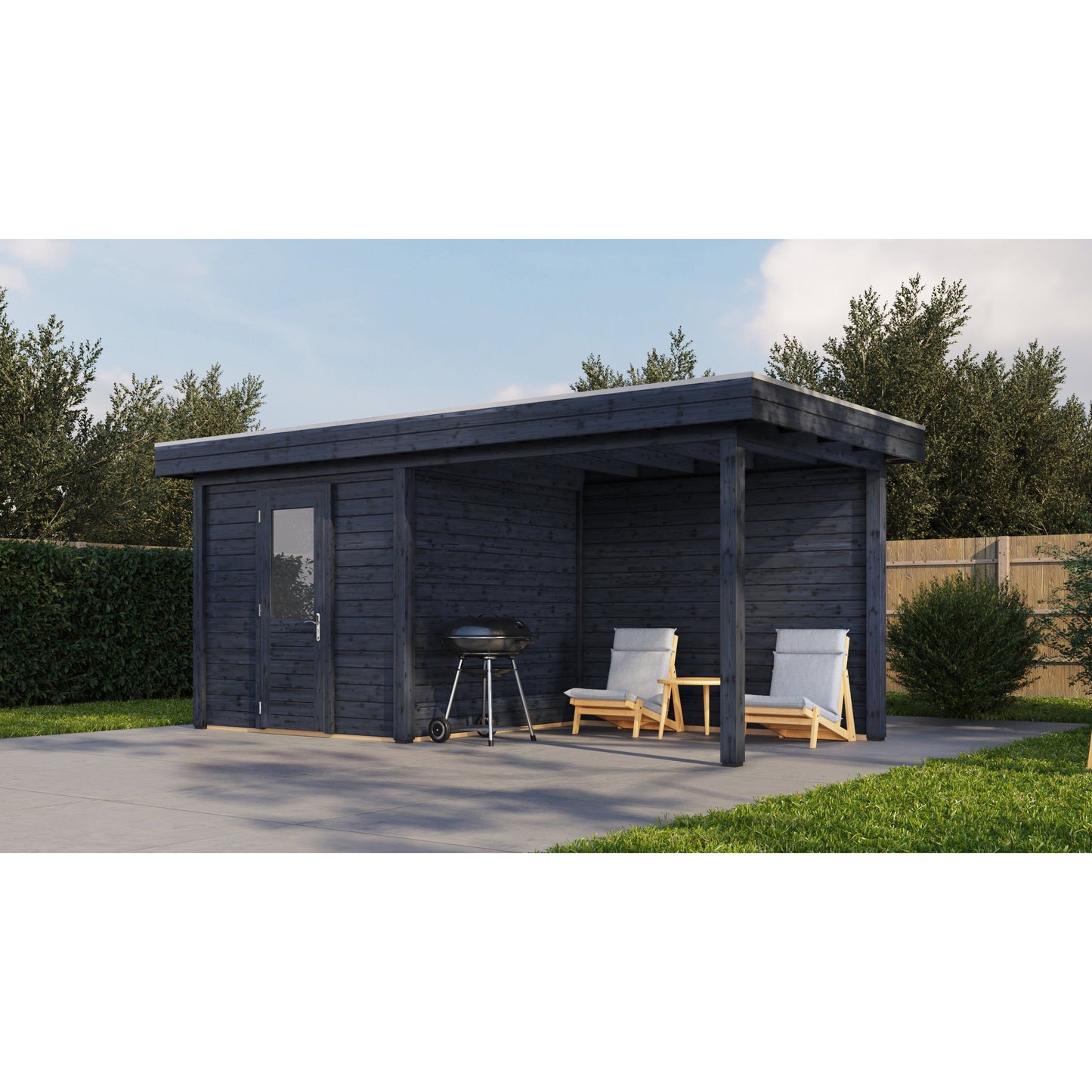 Lugarde Birmingham Summerhouse 588x250cm