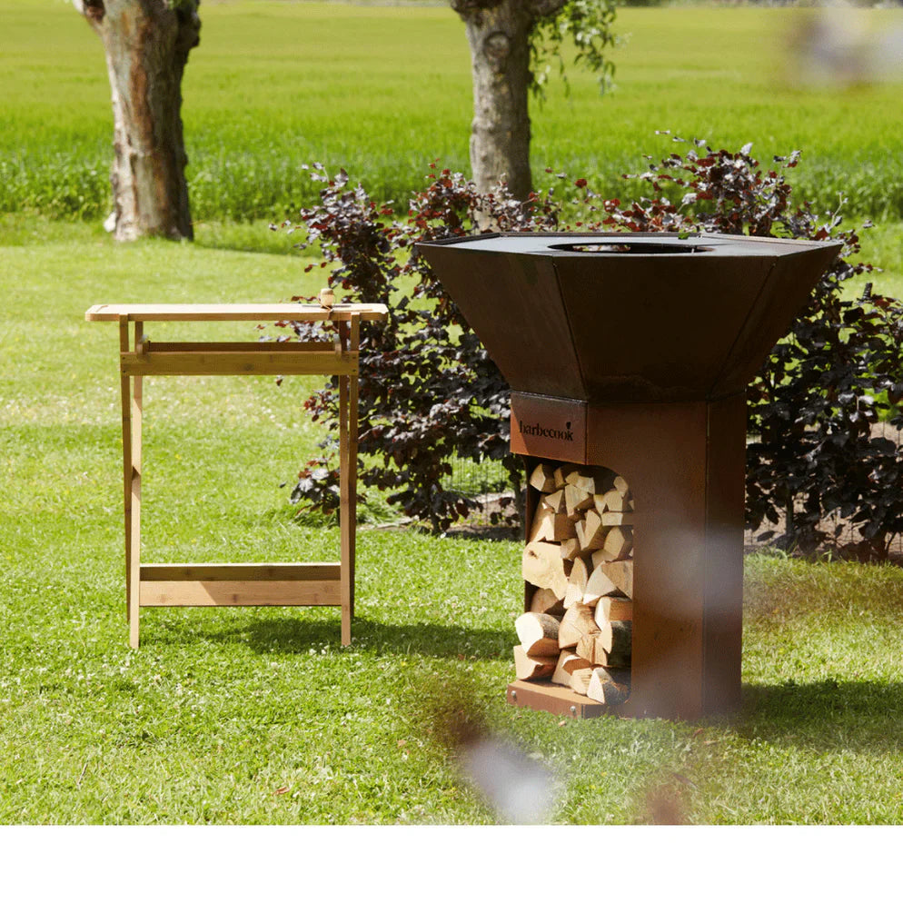 Barbecook Nestor Original Corten Steel Wood Barbecue