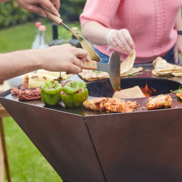 Barbecook Nestor Original Corten Steel Wood Barbecue