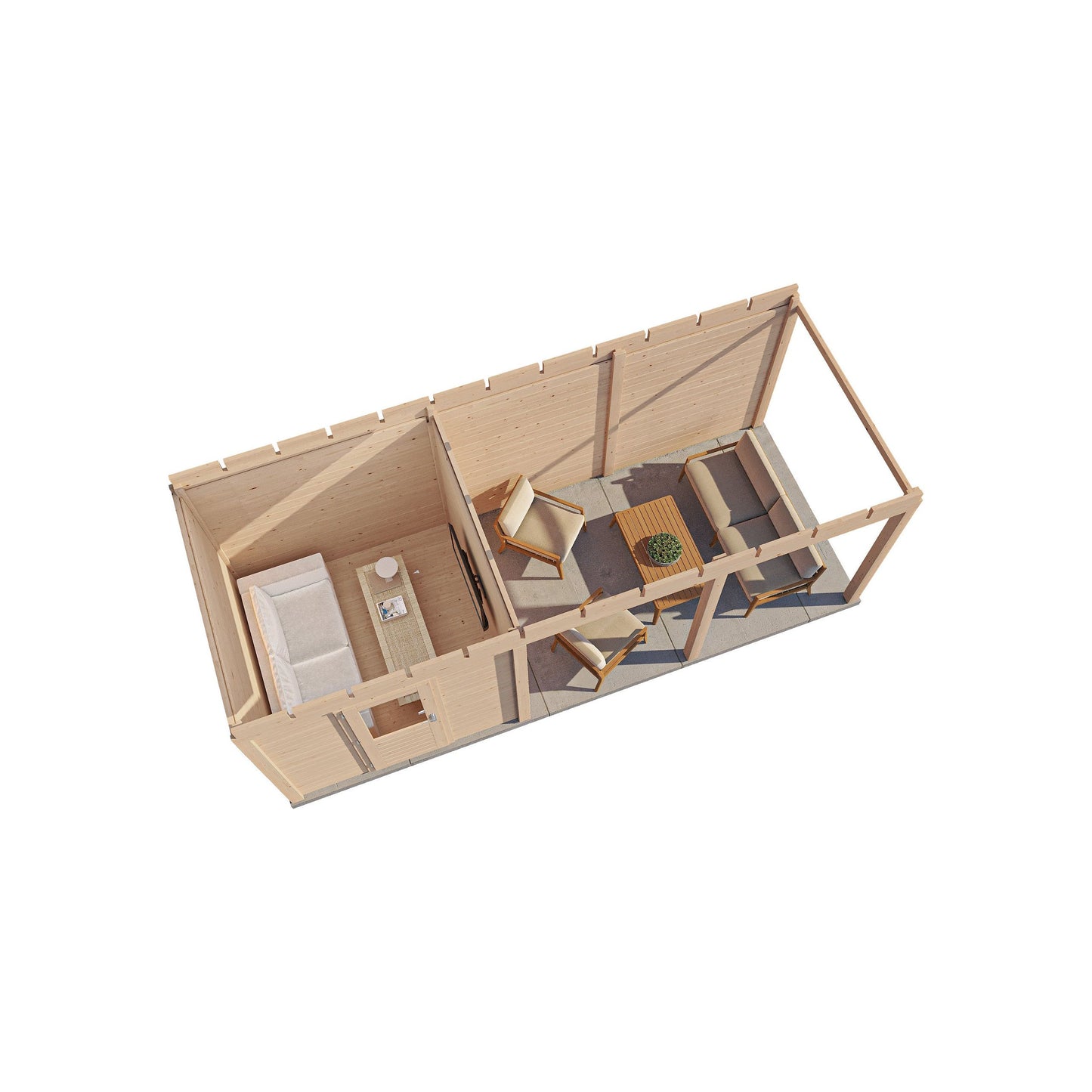 Lugarde Coventry Summerhouse 650x250cm