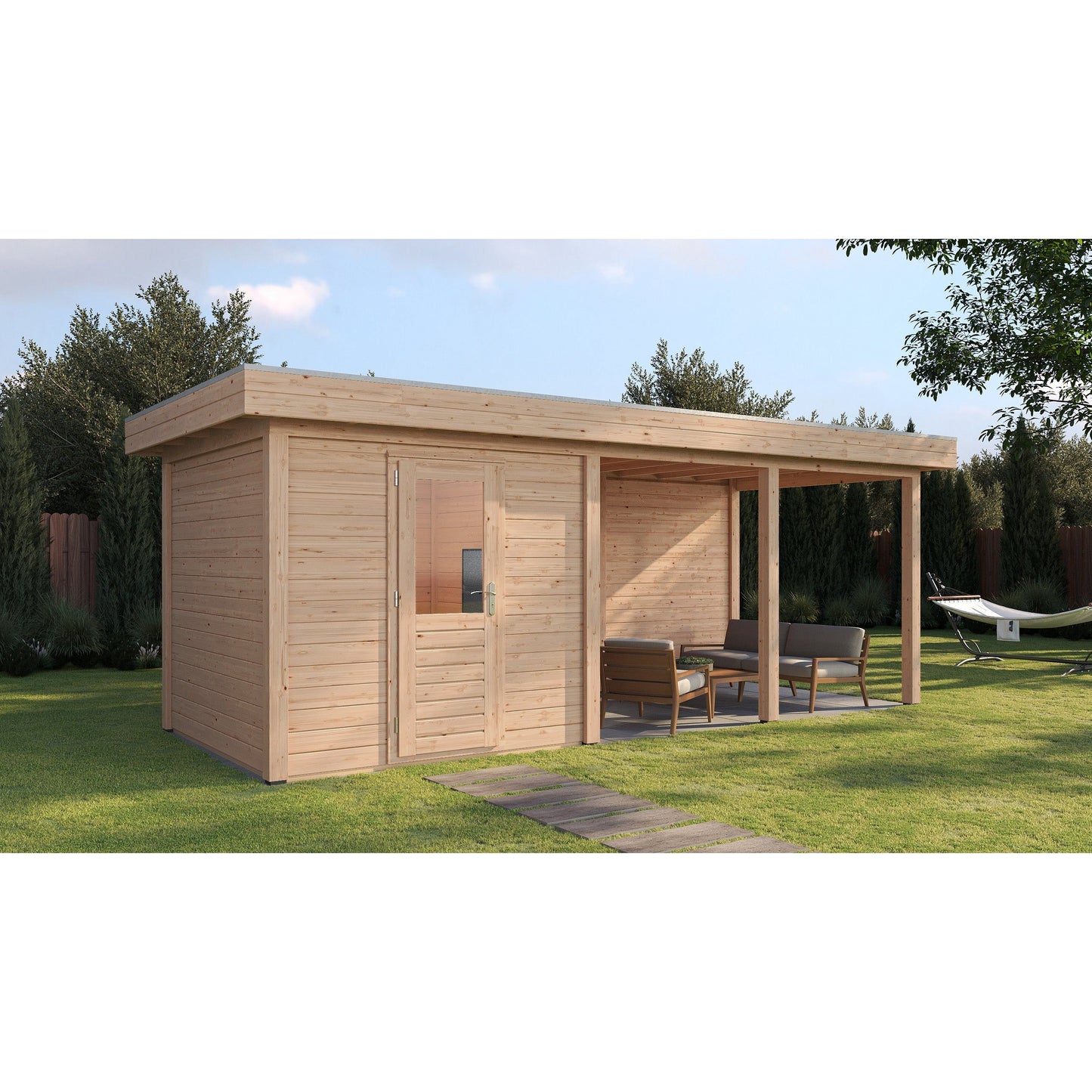 Lugarde Coventry Summerhouse 650x250cm