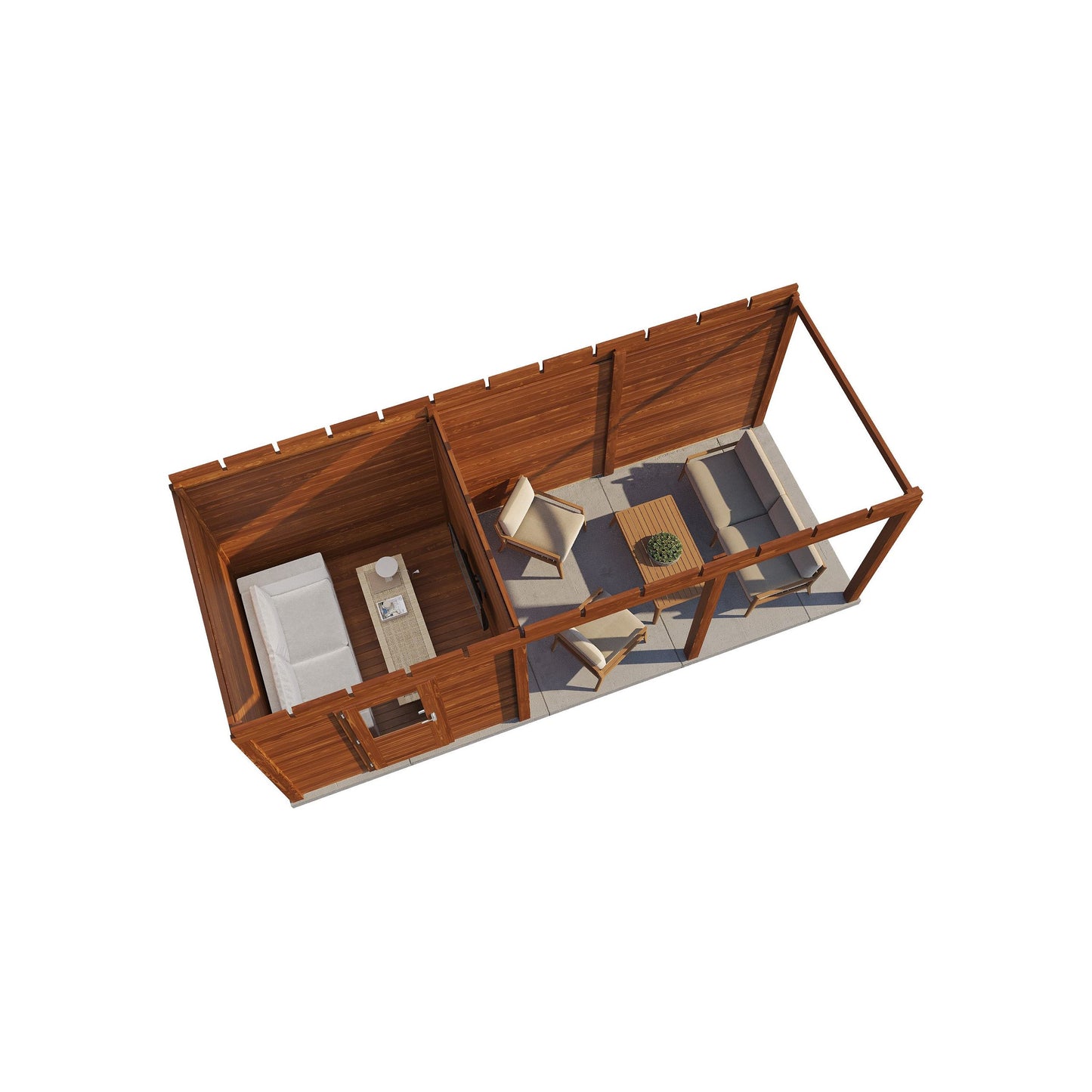 Lugarde Coventry Summerhouse 650x250cm