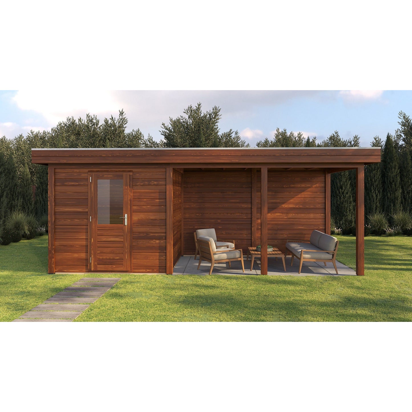 Lugarde Coventry Summerhouse 650x250cm
