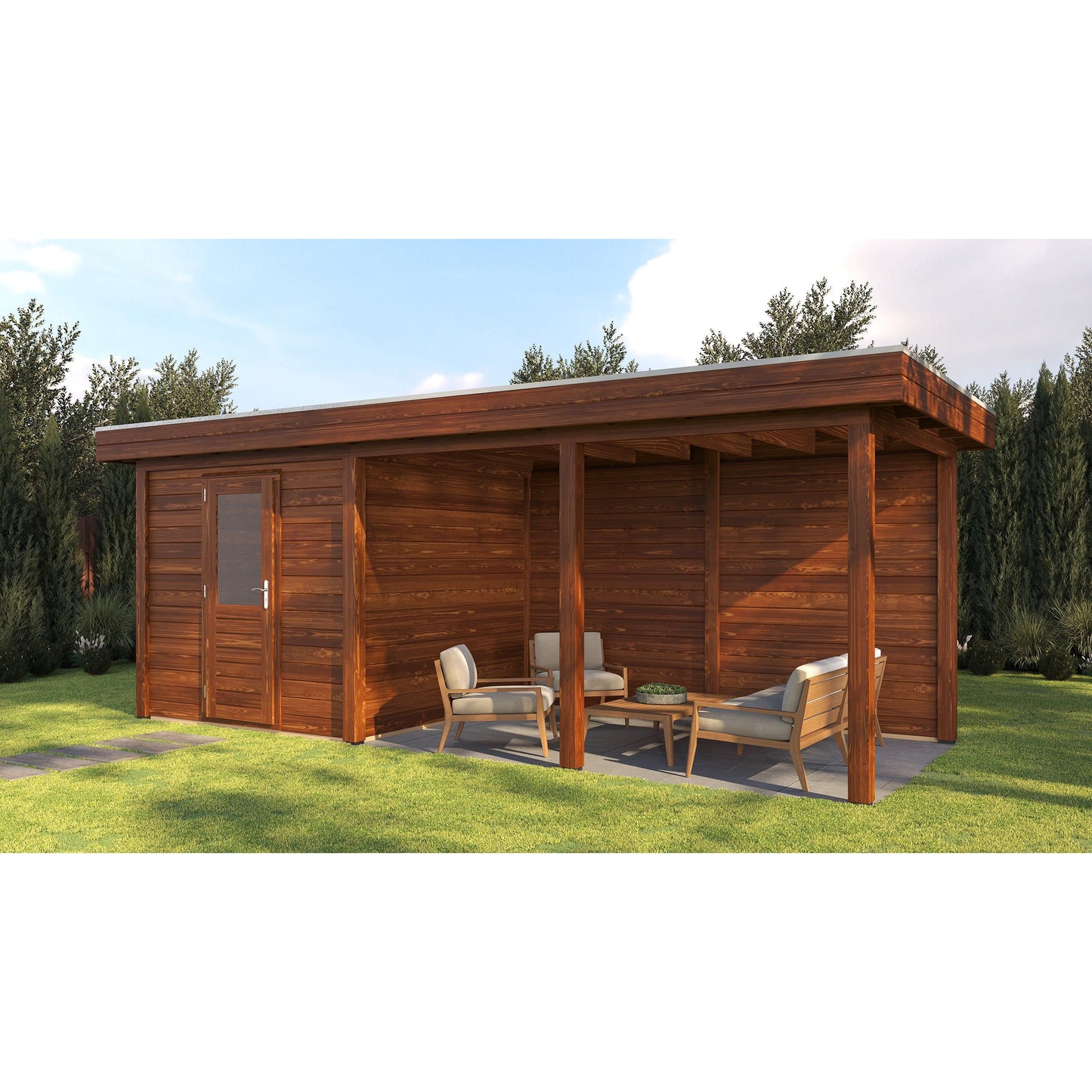 Lugarde Coventry Summerhouse 650x250cm