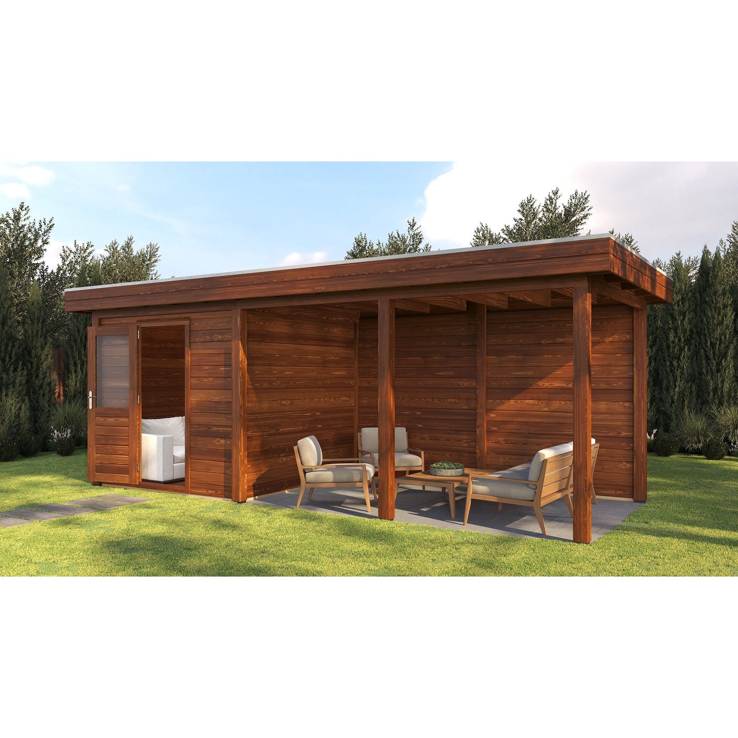Lugarde Coventry Summerhouse 650x250cm