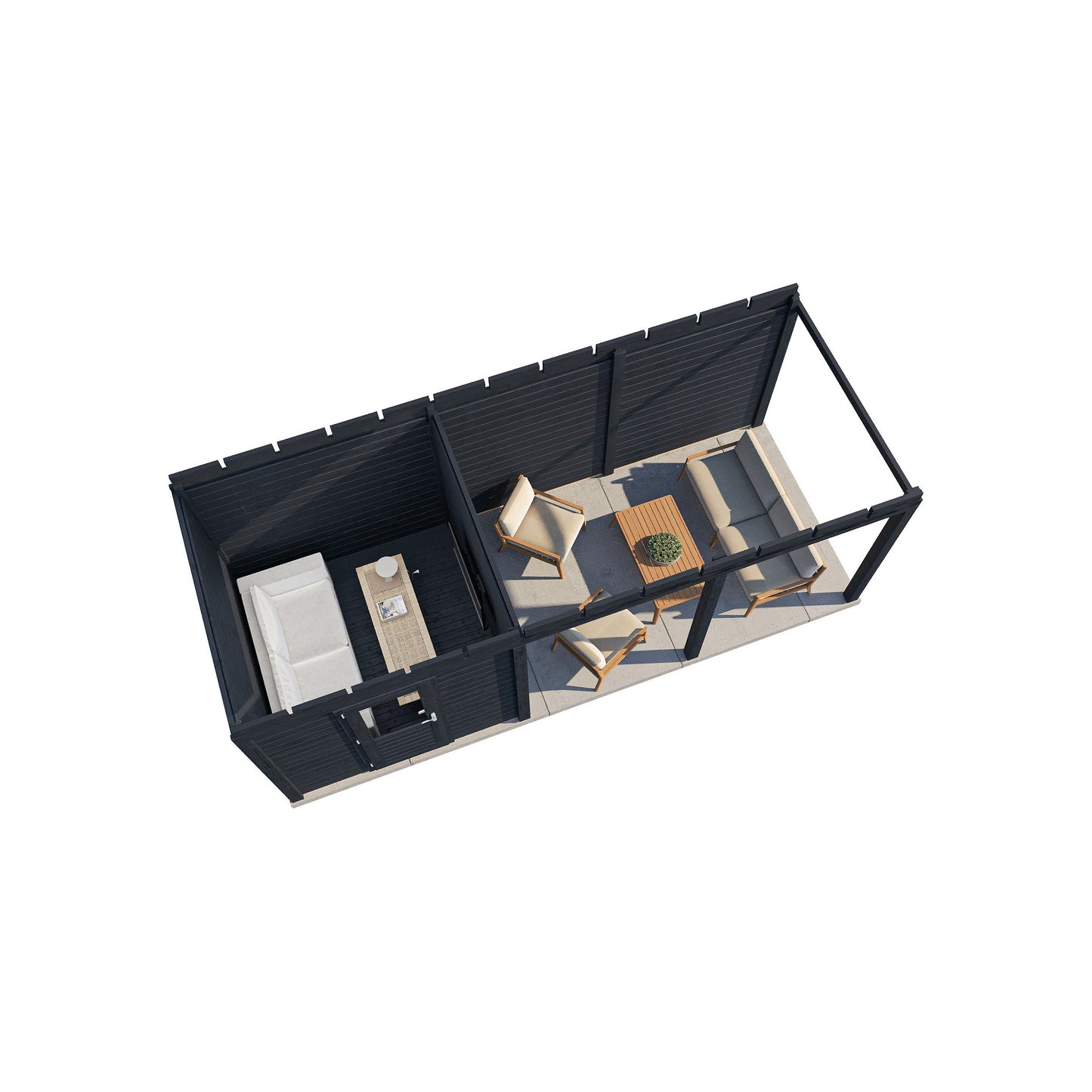 Lugarde Coventry Summerhouse 650x250cm