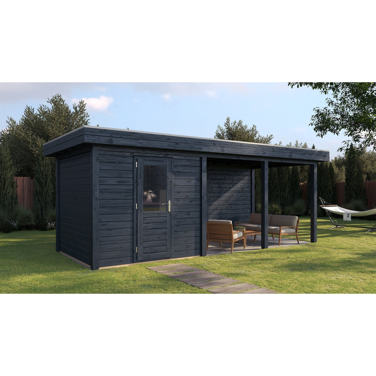 Lugarde Coventry Summerhouse 650x250cm