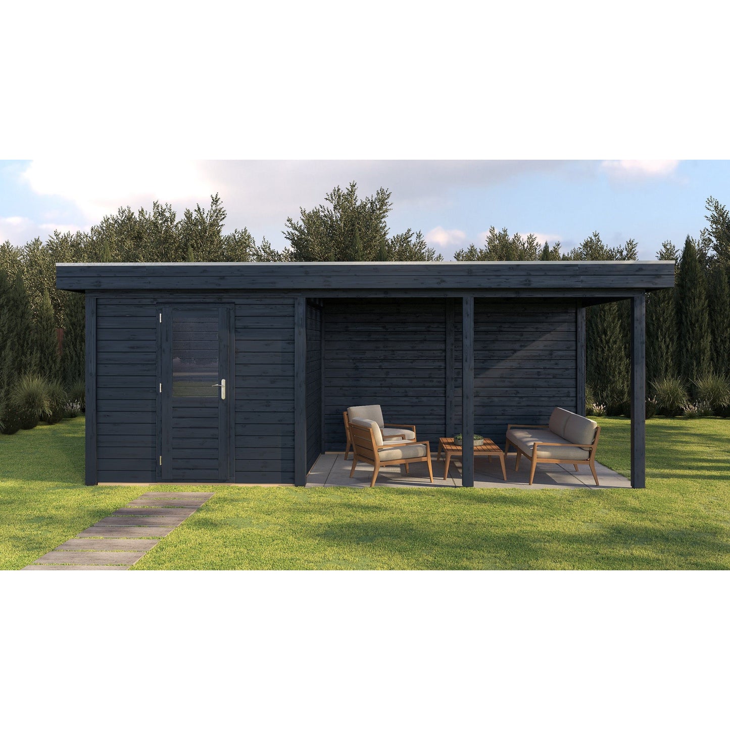 Lugarde Coventry Summerhouse 650x250cm
