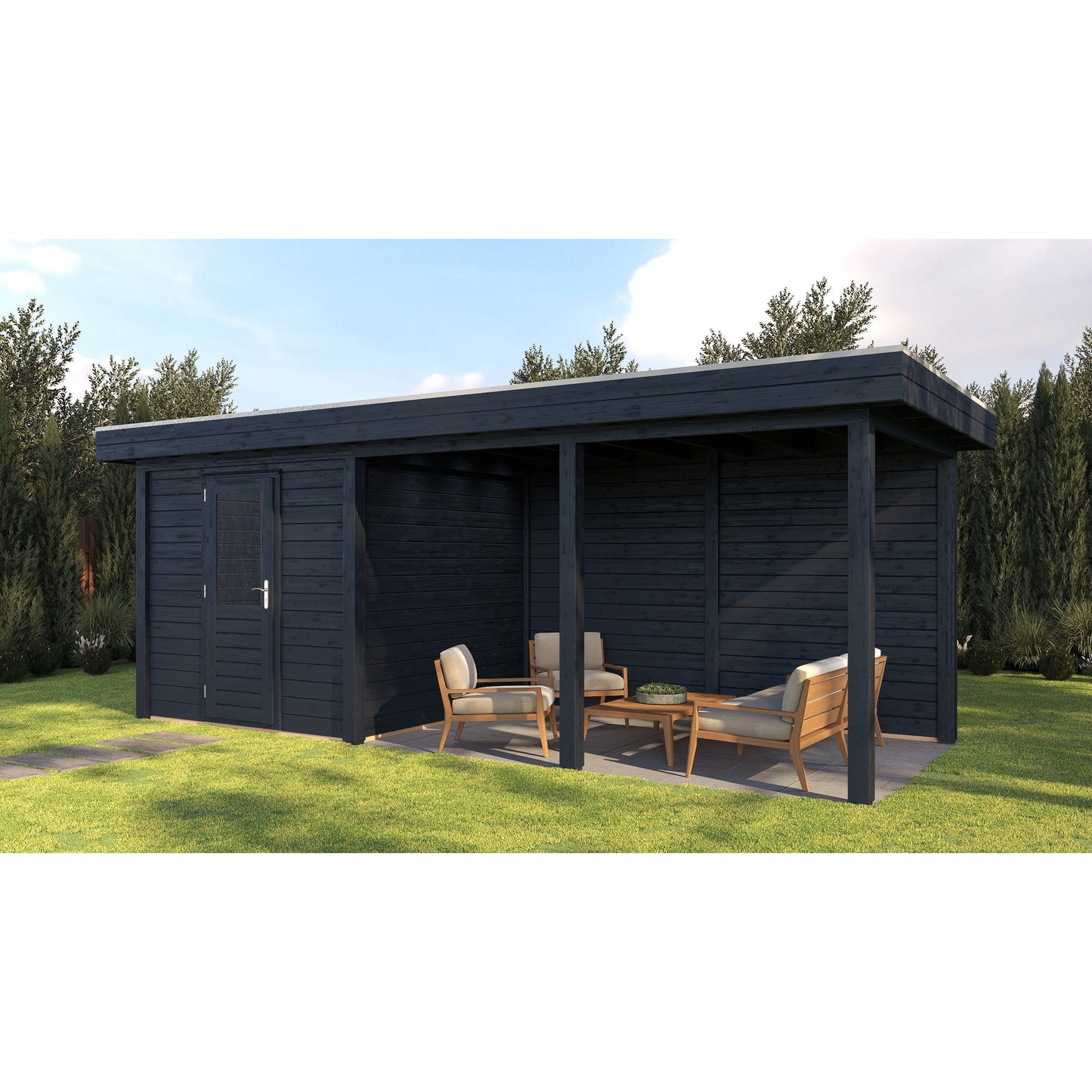 Lugarde Coventry Summerhouse 650x250cm