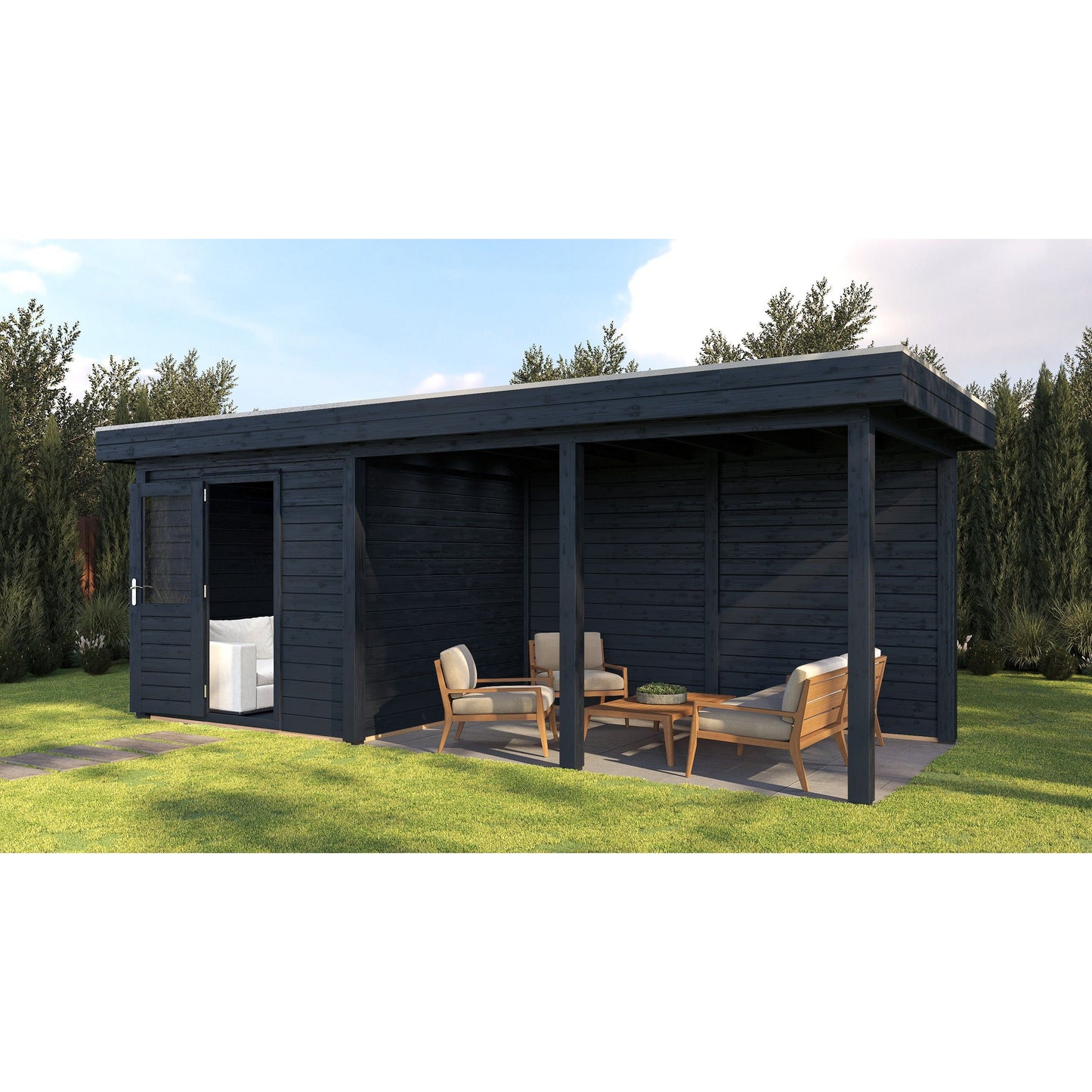Lugarde Coventry Summerhouse 650x250cm