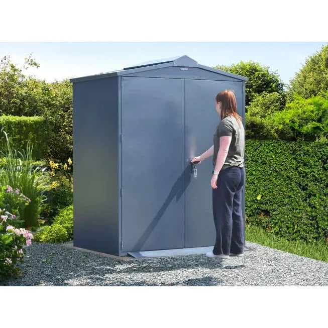 Asgard 5x4 Metal Shed (The Saracen) - Police Preferred Specification