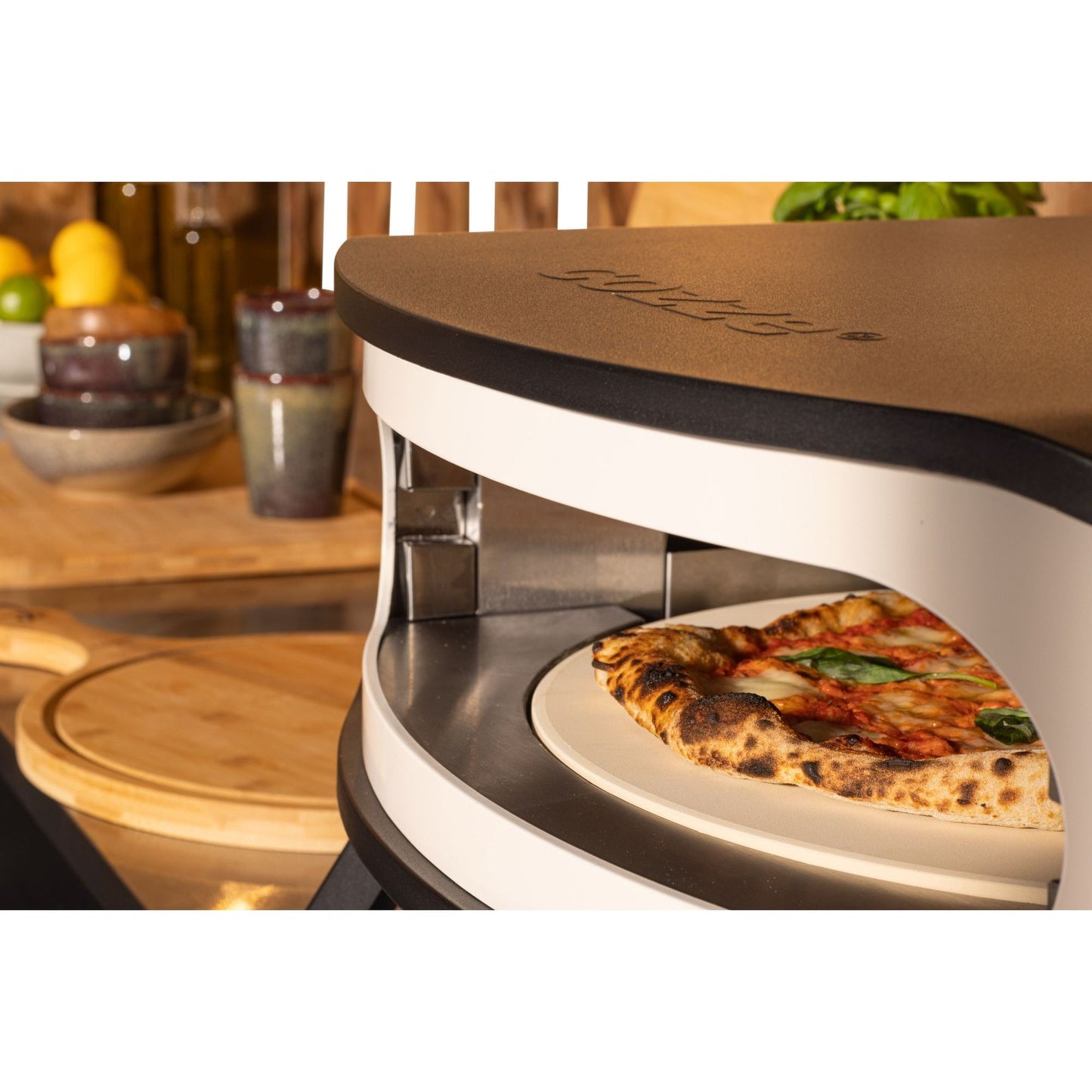 Cozze 17" Gas Pizza Oven with Rotating Stone