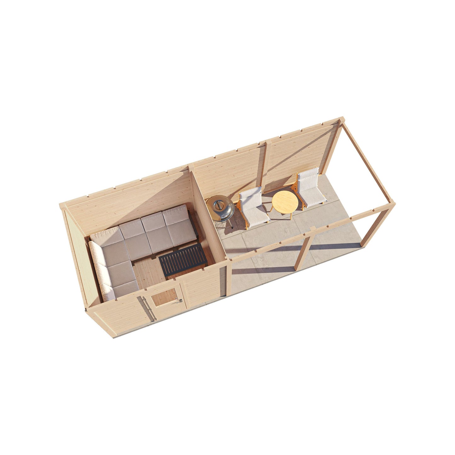 Lugarde Edinburgh Summerhouse 700x250cm