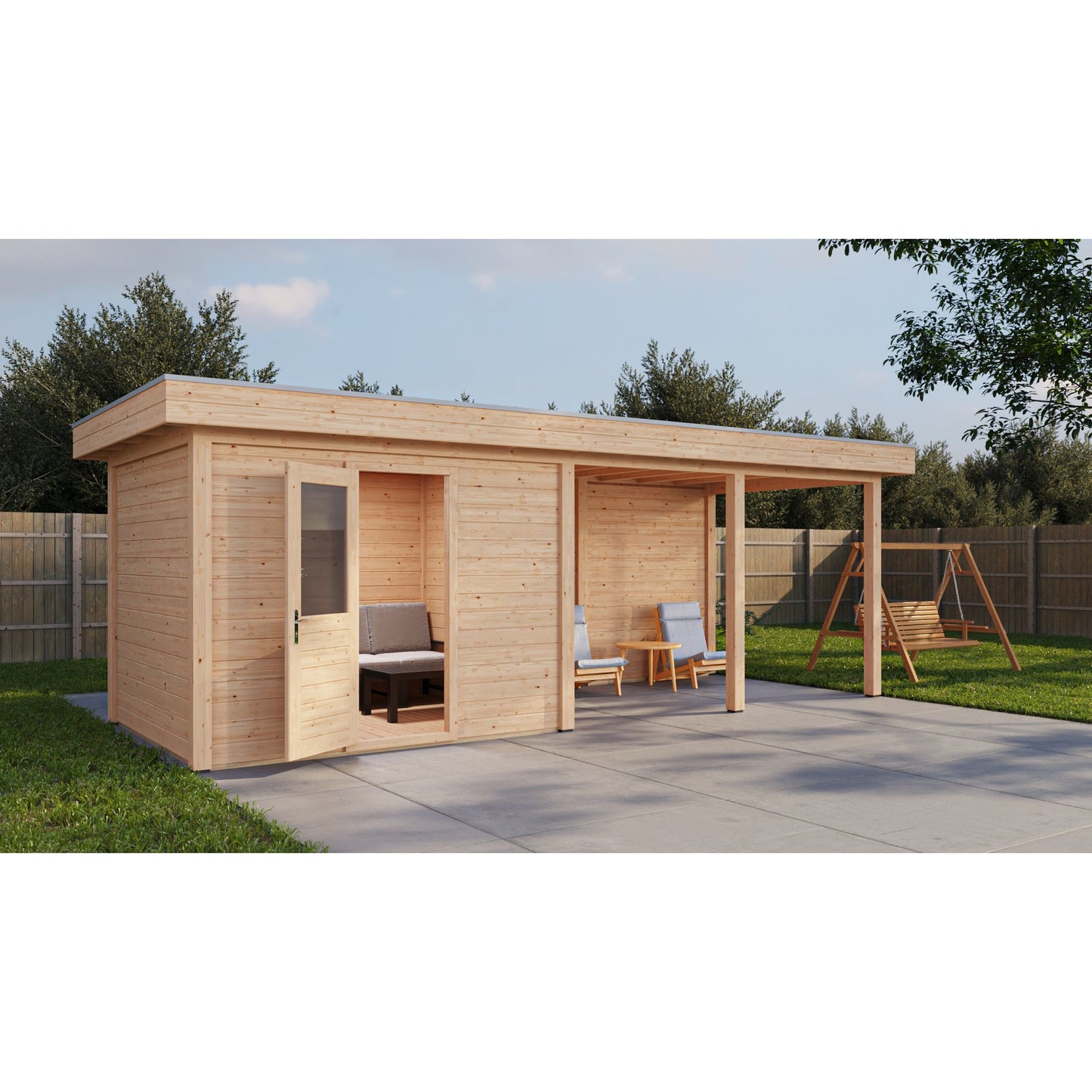Lugarde Edinburgh Summerhouse 700x250cm