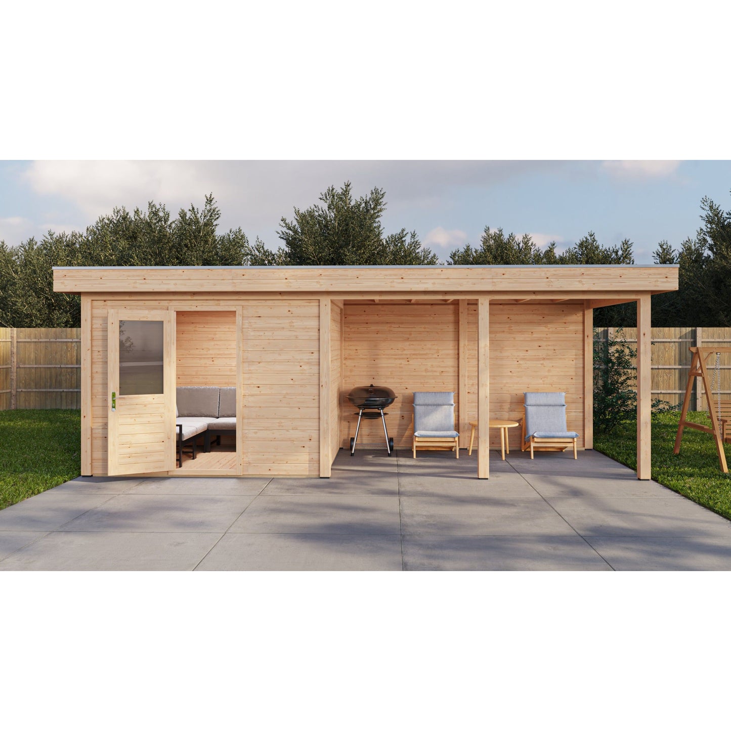 Lugarde Edinburgh Summerhouse 700x250cm