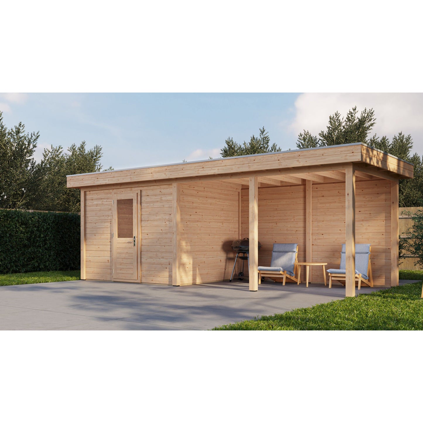 Lugarde Edinburgh Summerhouse 700x250cm