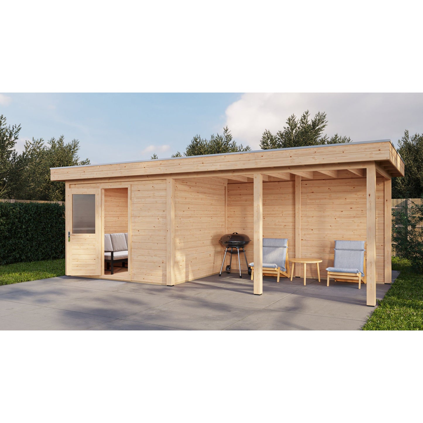 Lugarde Edinburgh Summerhouse 700x250cm