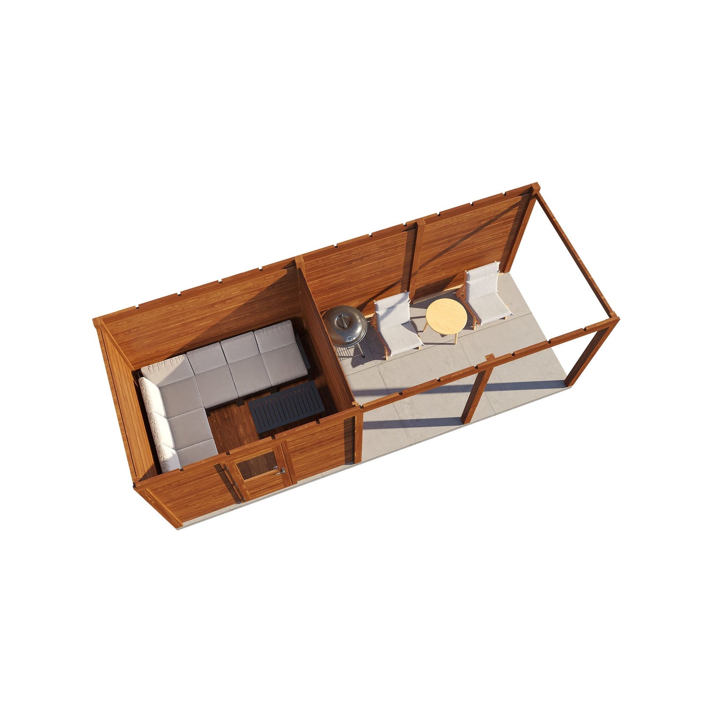 Lugarde Edinburgh Summerhouse 700x250cm