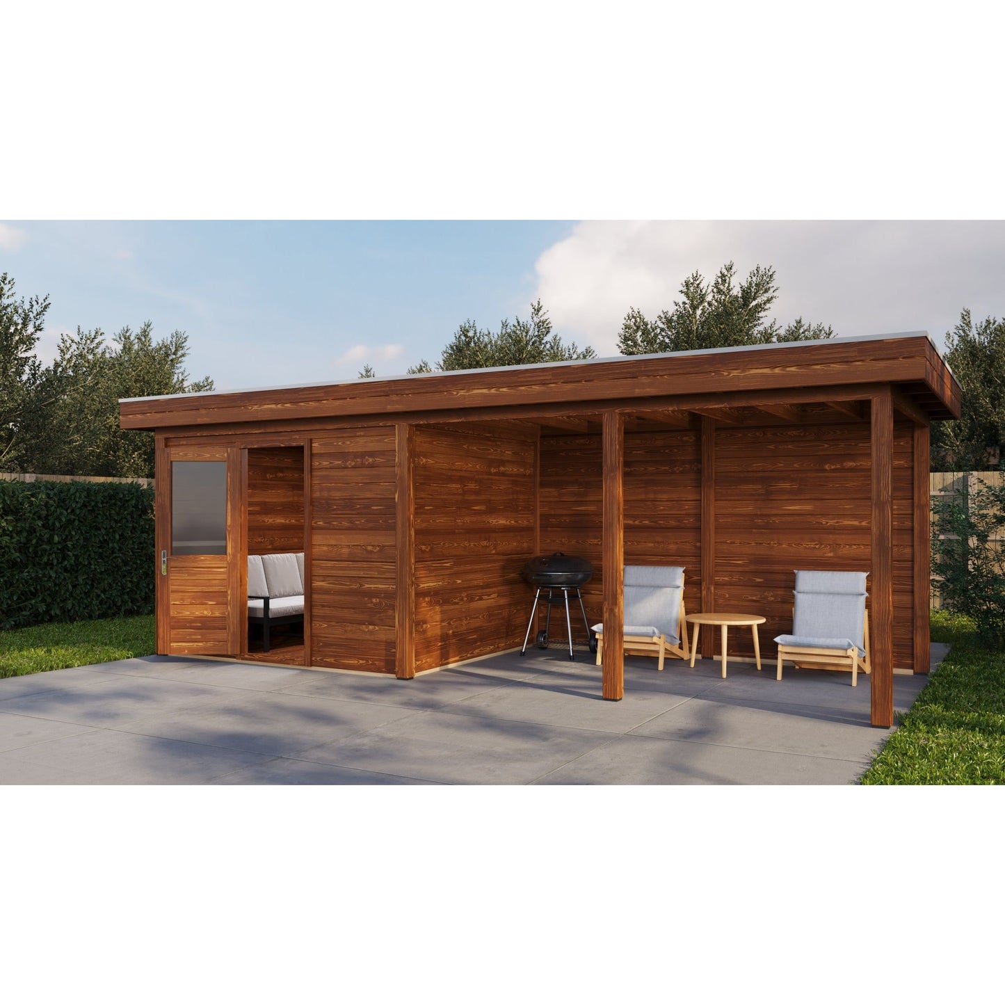 Lugarde Edinburgh Summerhouse 700x250cm