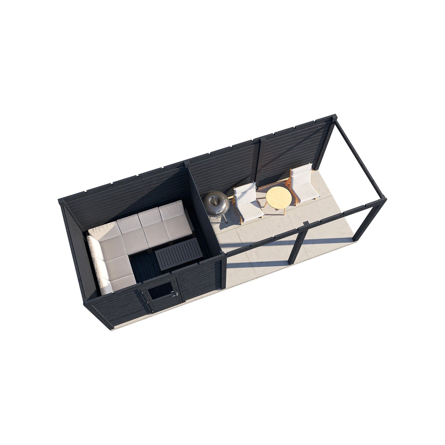 Lugarde Edinburgh Summerhouse 700x250cm