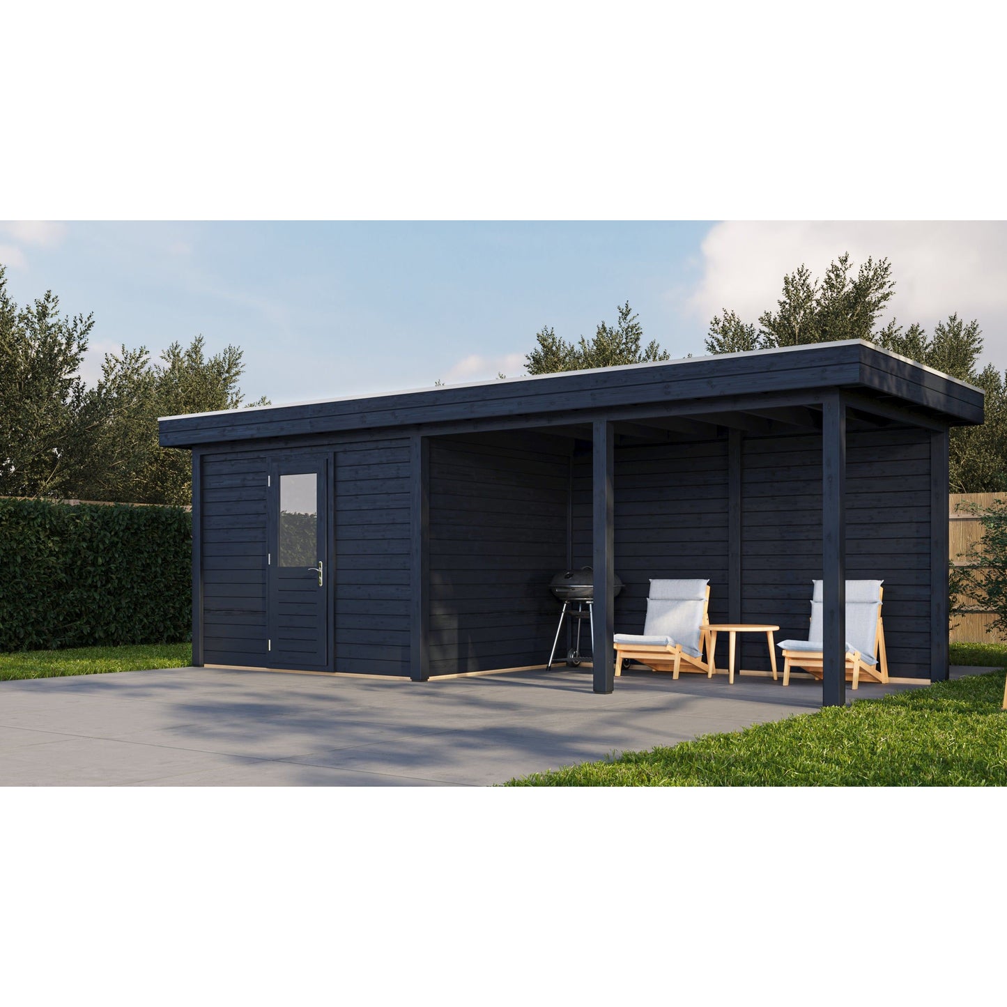 Lugarde Edinburgh Summerhouse 700x250cm