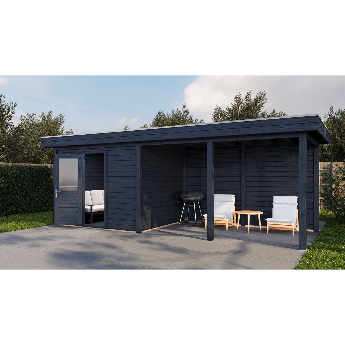 Lugarde Edinburgh Summerhouse 700x250cm