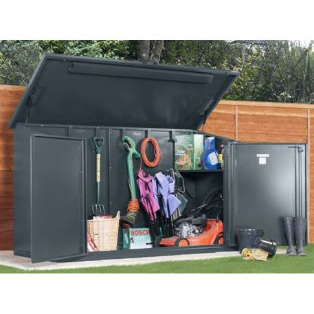 Asgard Metal Garden Shed 7’7” x 3’4” - The Access Plus