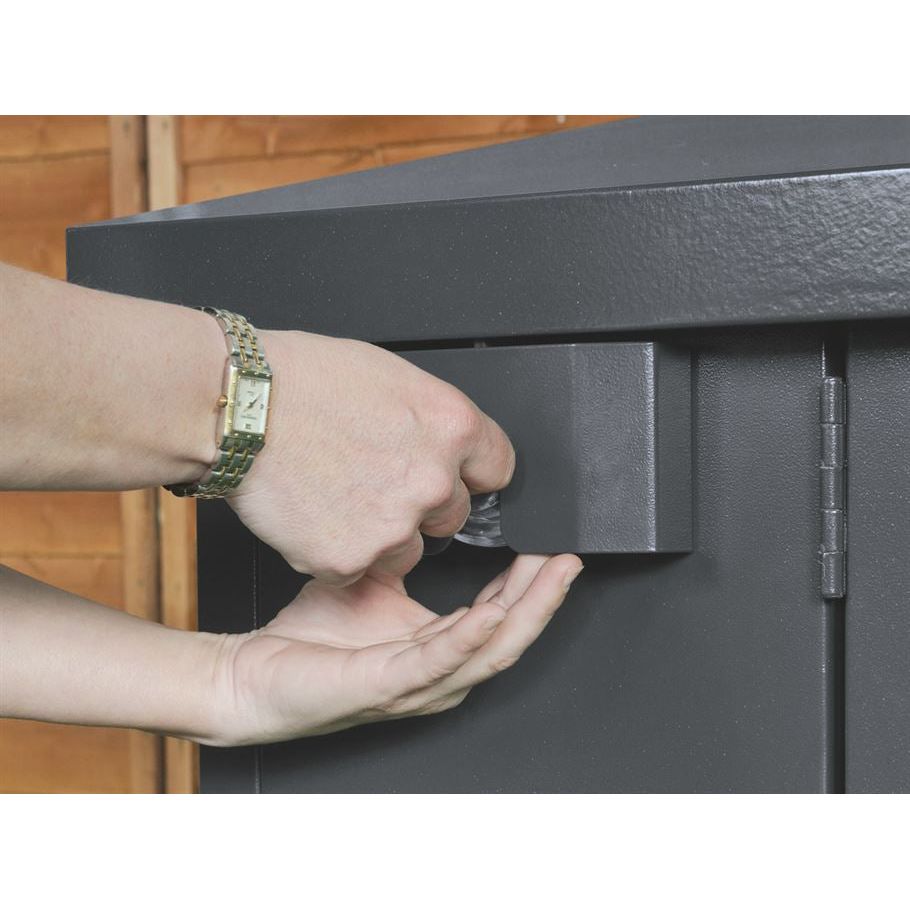 Asgard Metal Garden Shed 7’7” x 3’4” - The Access Plus