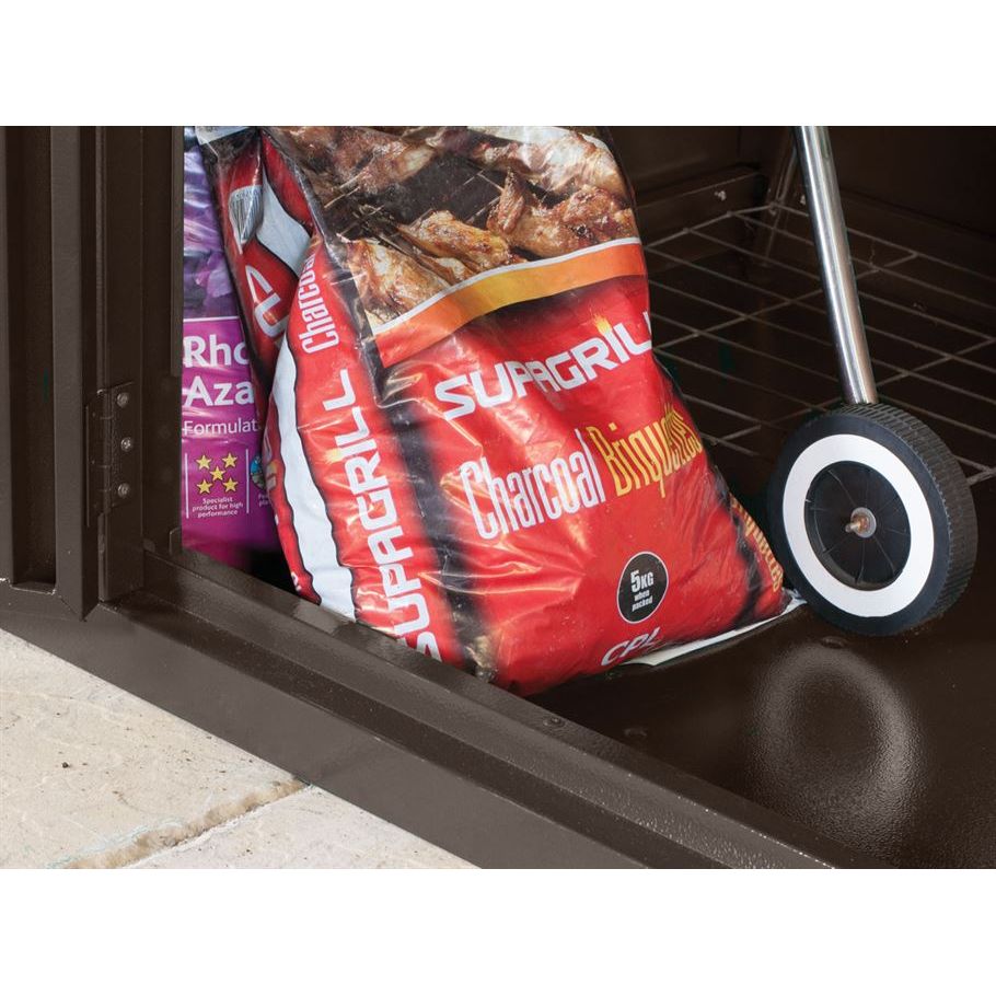 Asgard Metal Garden Shed 7’7” x 3’4” - The Access Plus