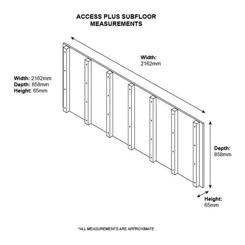 Asgard Protective Wooden Subfloor for The Access Plus & Access E-Plus
