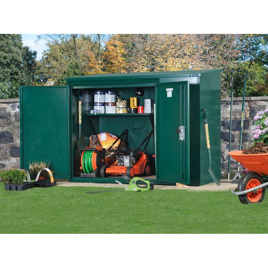 Asgard Metal Garden Shed 6’ x 3’ - The Addition