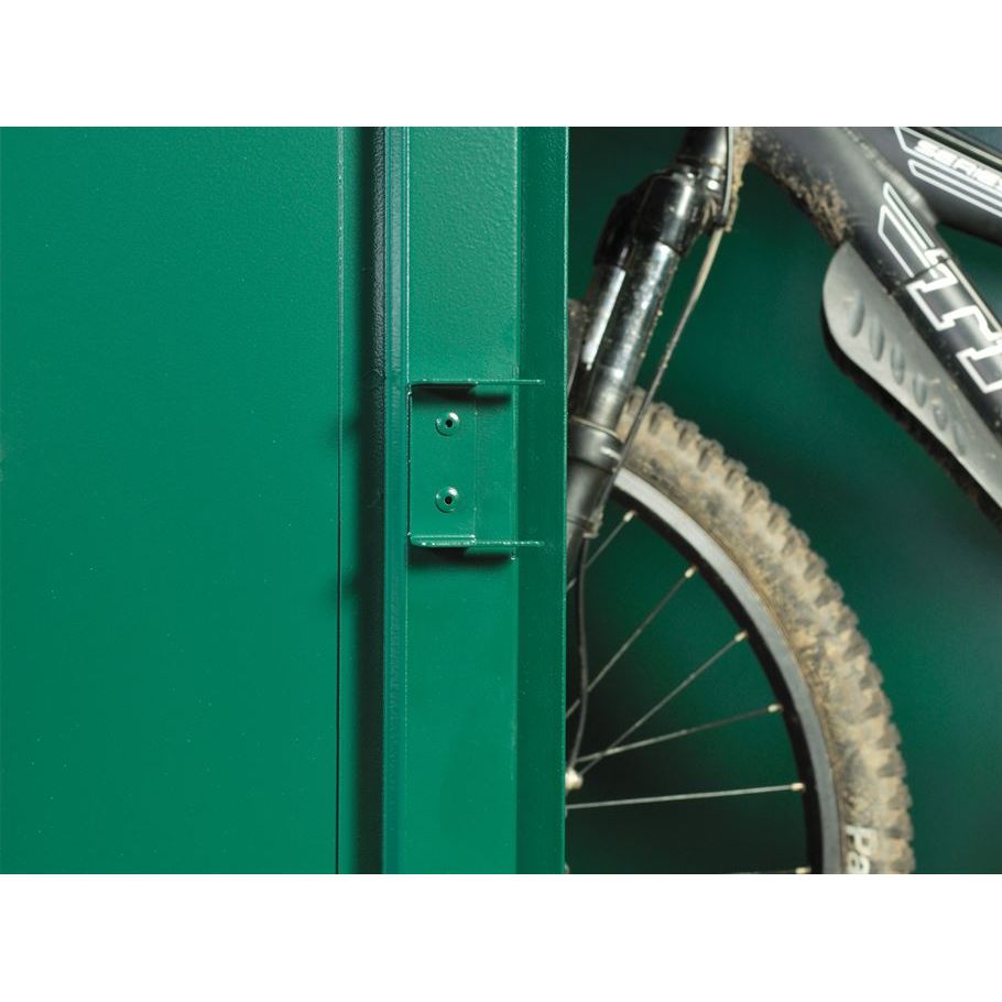 Asgard Metal Bike Shed 6’ x 3’ High-Security - The Annexe (Police Preferred Specification)