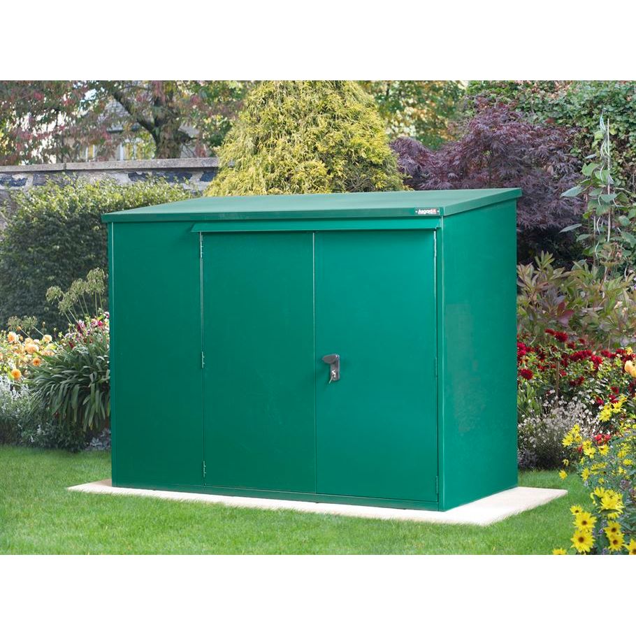 Asgard Metal Garden Shed 6’ x 3’ High-Security - The Annexe - Police Preferred Specification