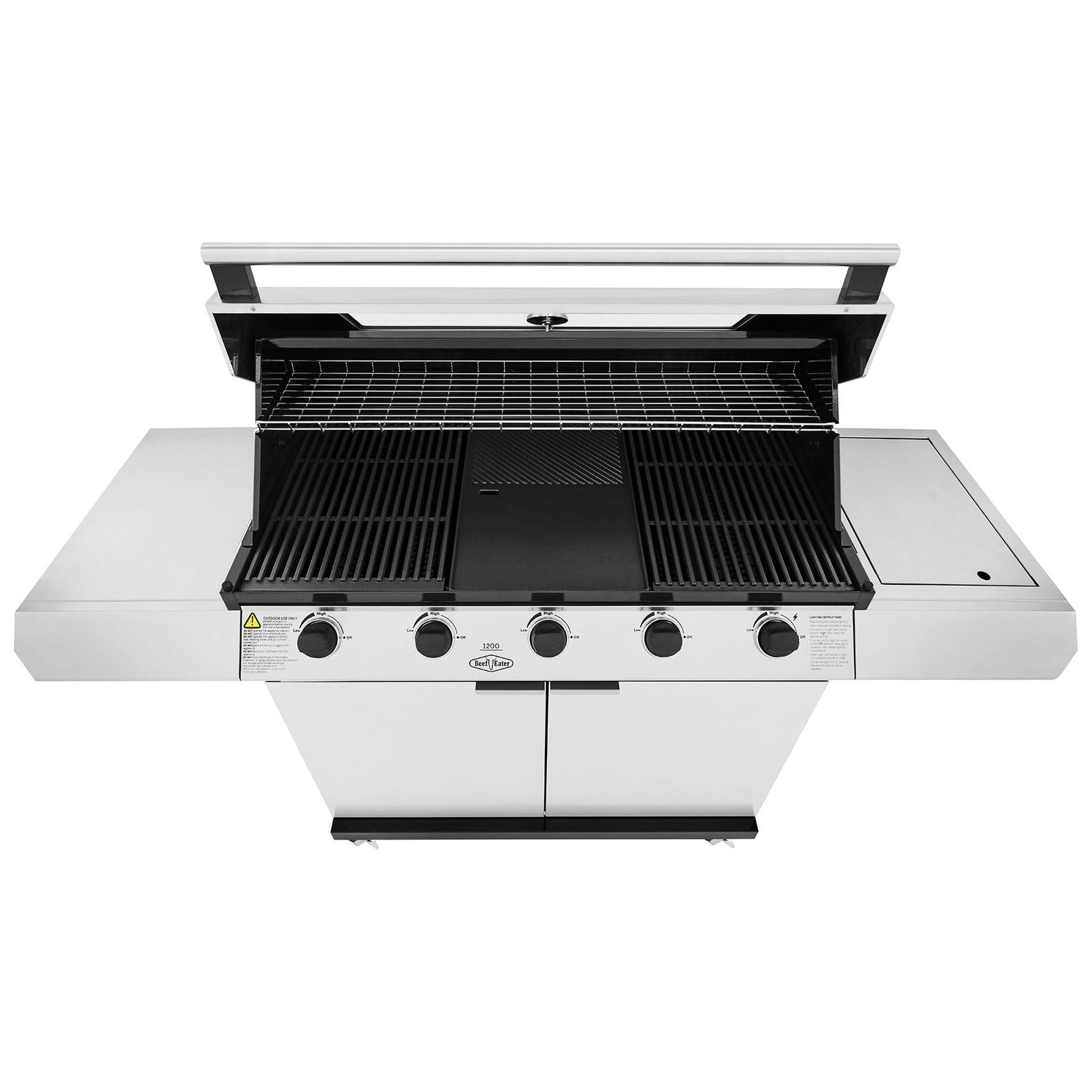 Beefeater 1200S Series 5 Burner Gas BBQ with Trolley and Side Burner