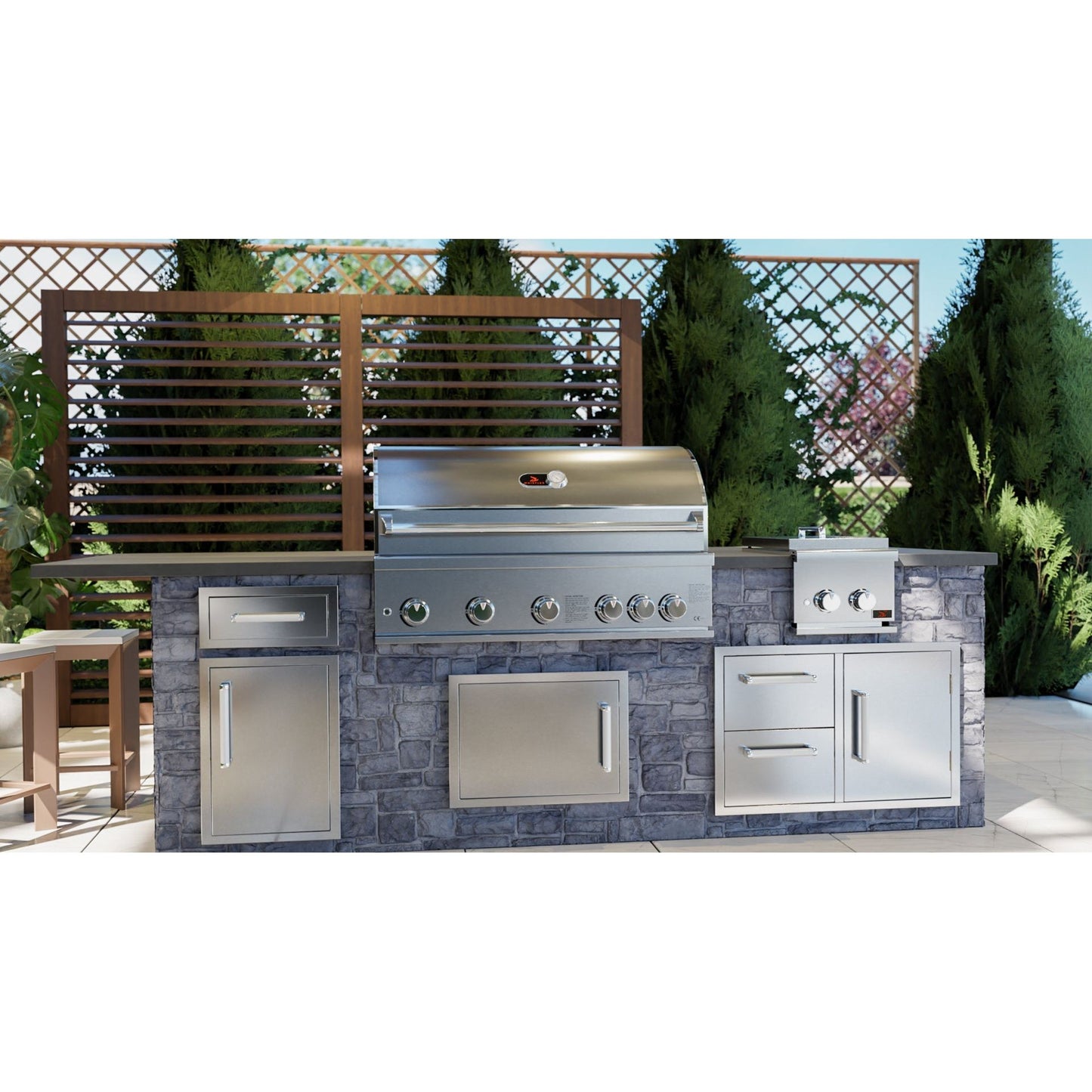 Whistler Burford 5‑Piece Outdoor Kitchen Bundle