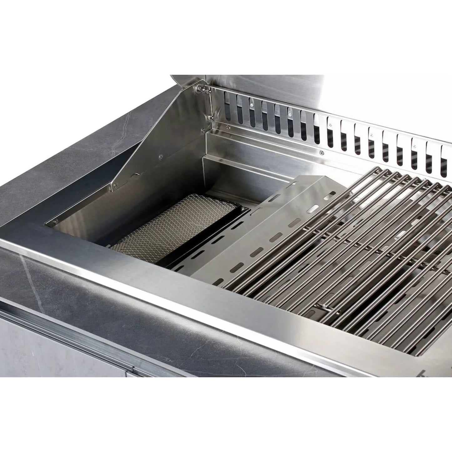 Buschbeck Derby Outdoor Kitchen Island 2.6M - Marble Grey