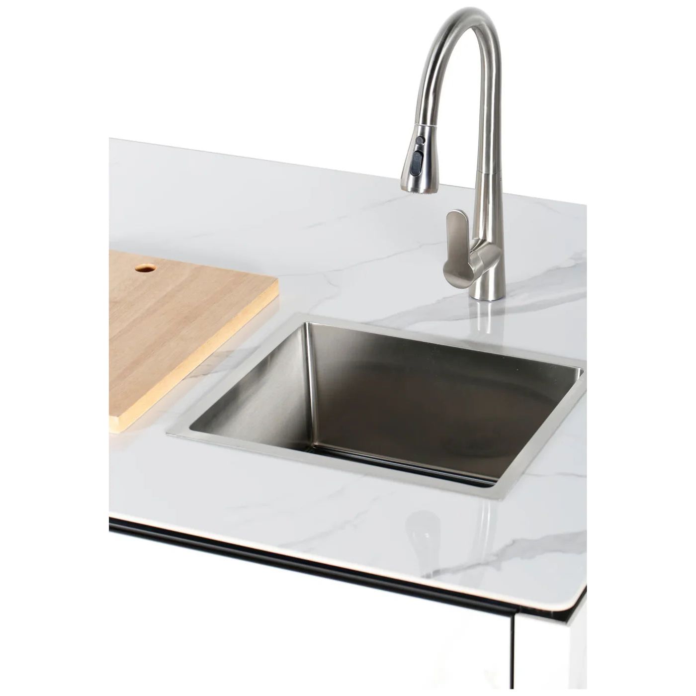 Buschbeck Derby Outdoor Kitchen Island 2.6M - Marble White